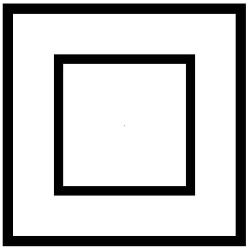 Белый квадрат рисунок77