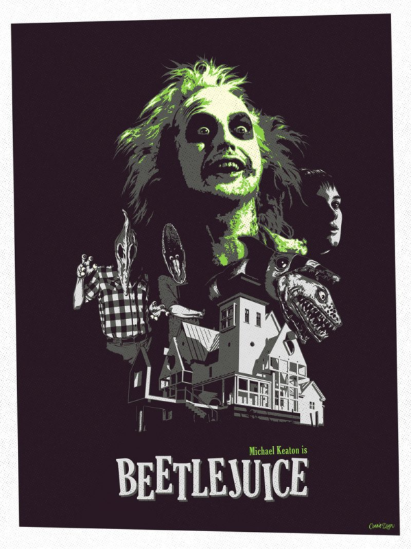 Битлджус 1988 Постер