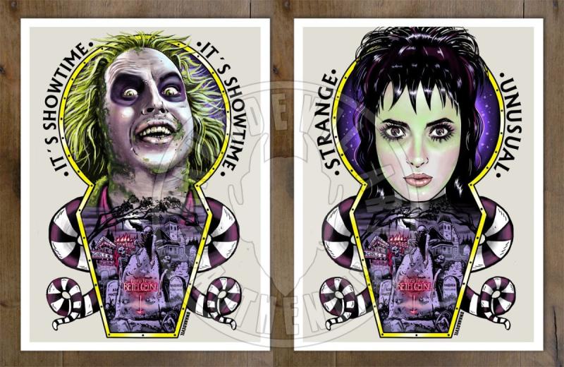 Битлджус и Лидия