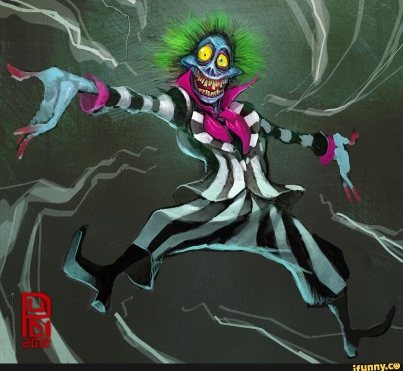 Beetlejuice фильм тим Бертон