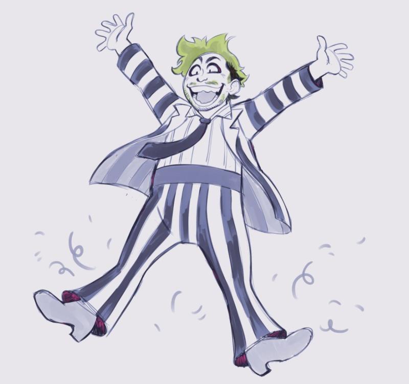 Битлджус кроссовер