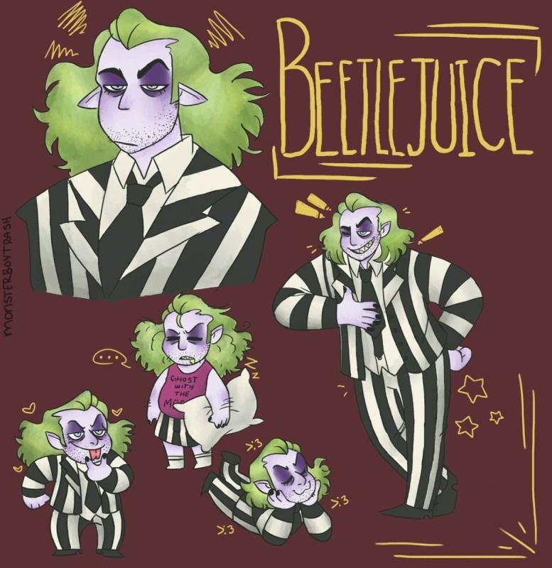 Клоун Битлджус