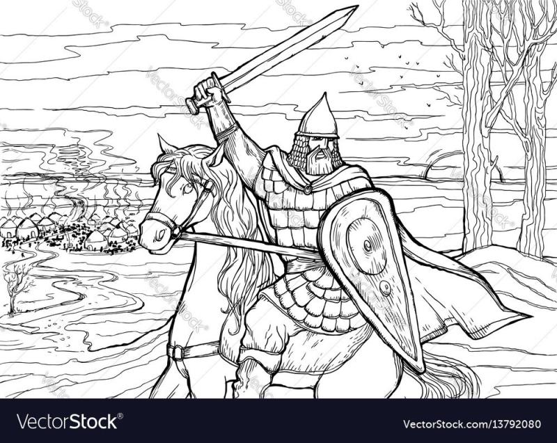 Александр Невский защитник земли русской рисунки