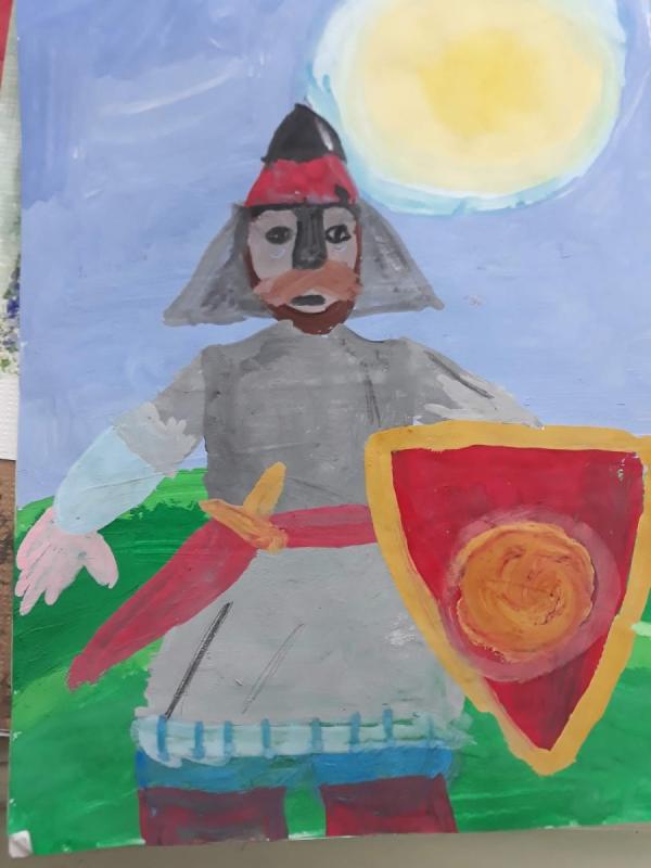 Нарисовать богатыря 3 класс