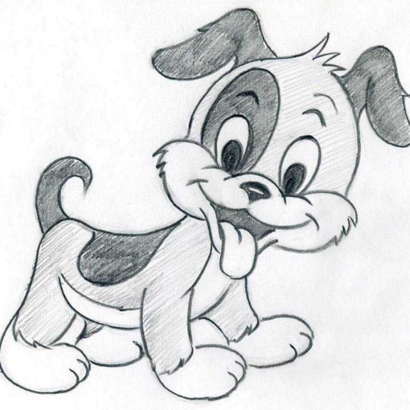 Кошка карандашом для срисовки