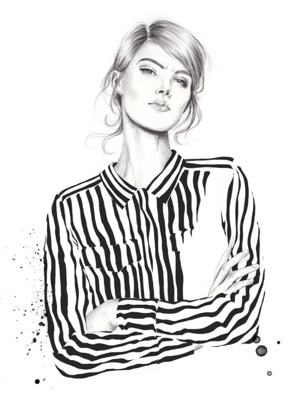 Нарисовать девушку