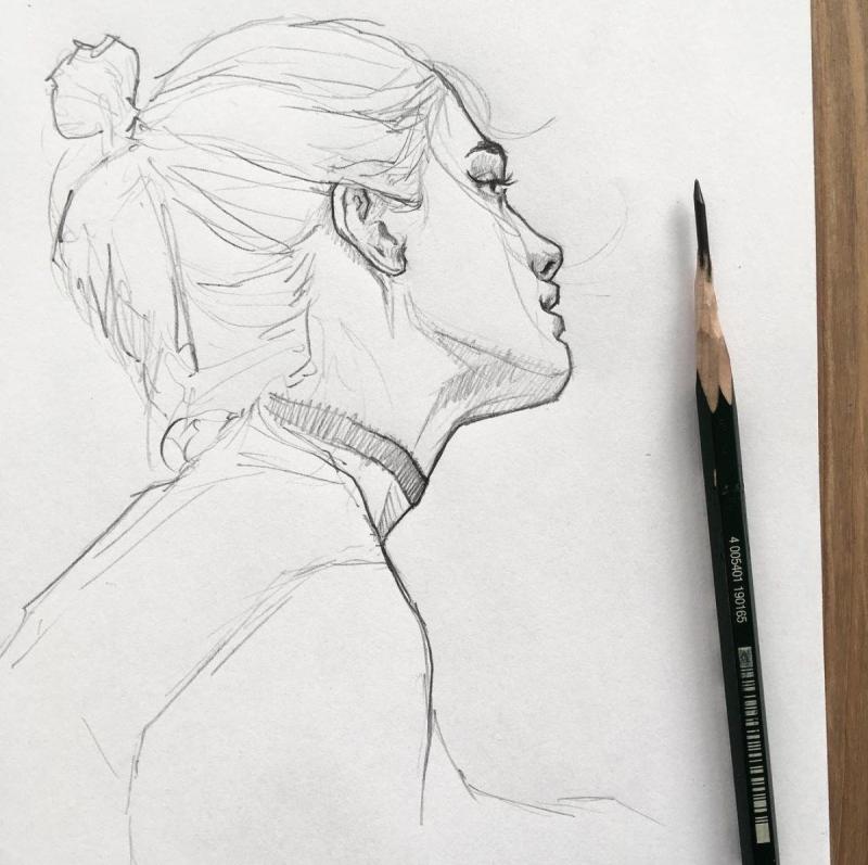 Скетчи карандашом