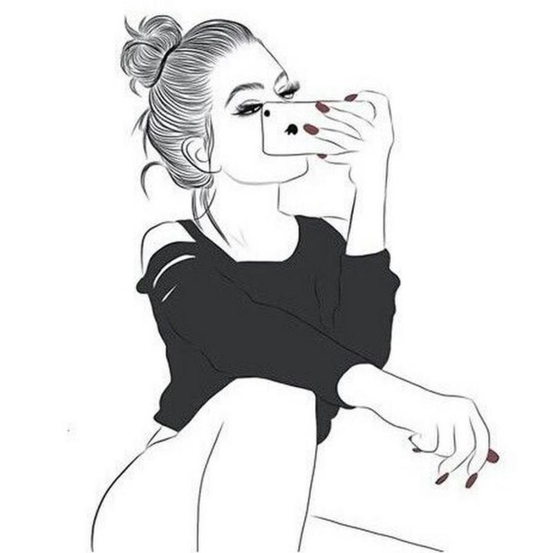 Топовые рисунки девушек