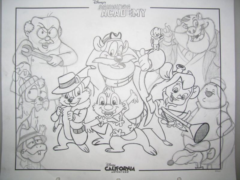 Раскраска Дональд дак