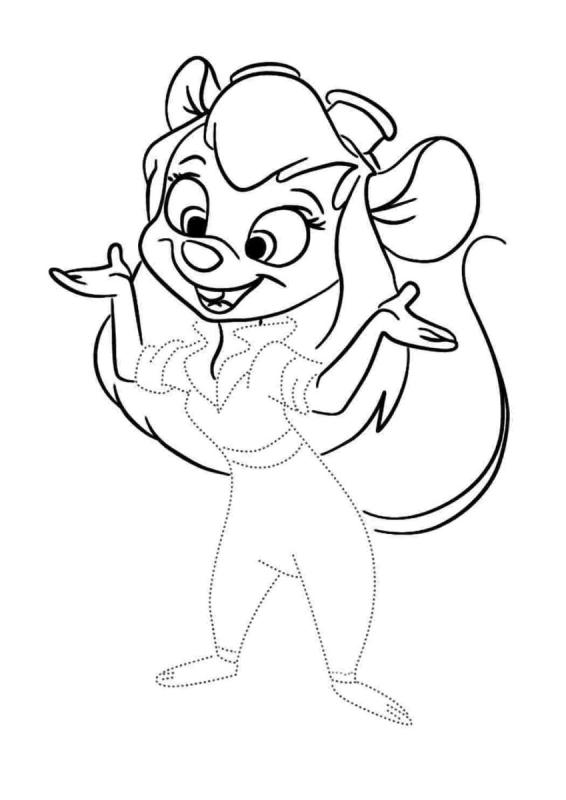 Мультяшки для срисовки