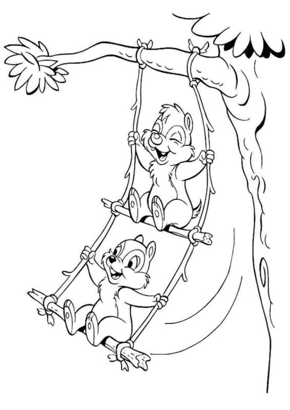 Чип и Дейл раскраска Рокфор