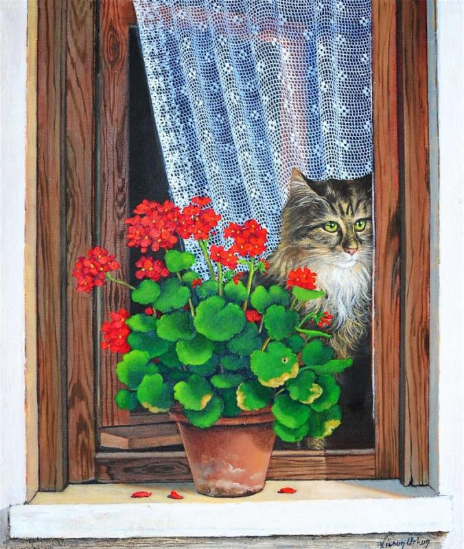 Турецкая художница fusun Urkun