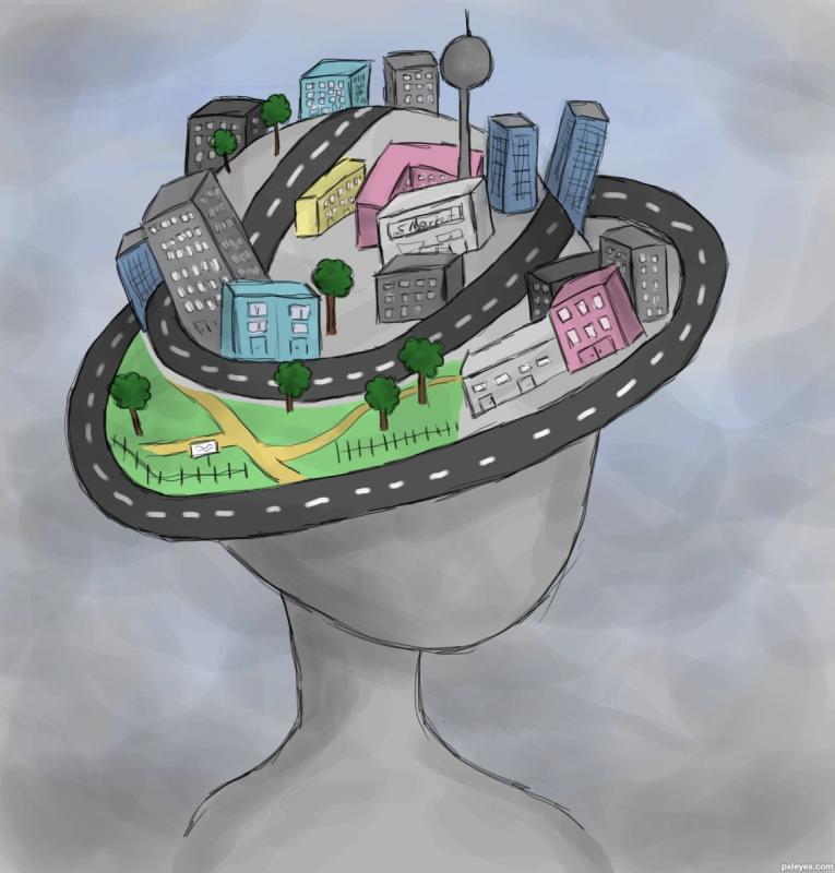 Школа будущего рисунок