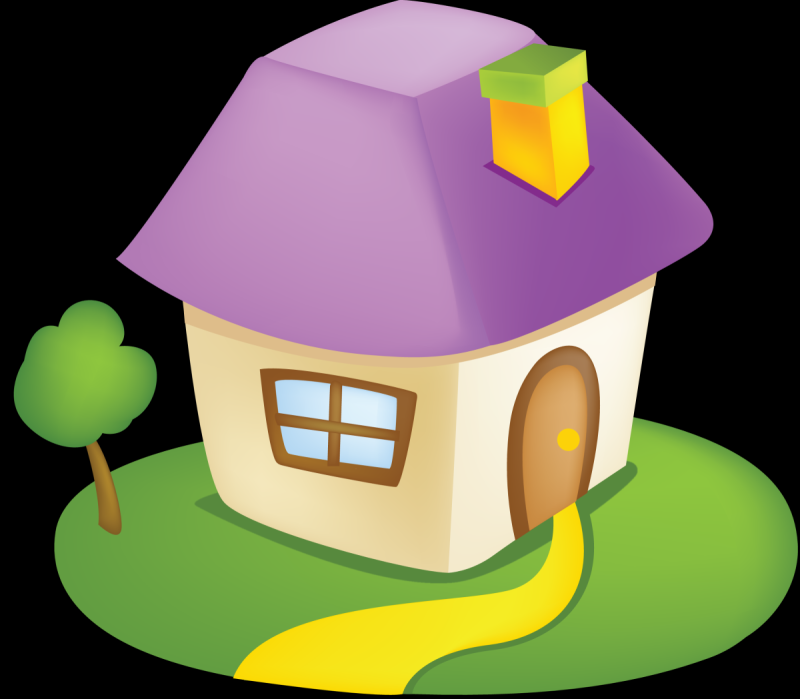 Мультяшные домики