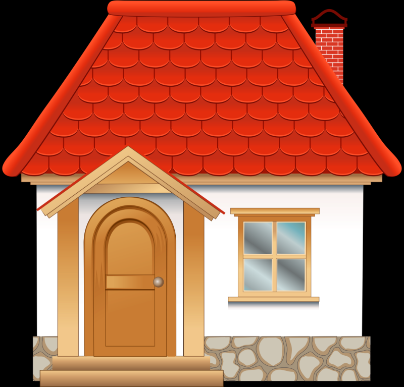 Домик мультяшная