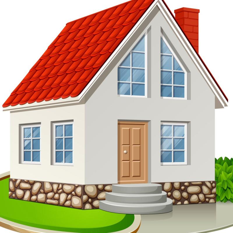 Дом для детей на прозрачном фоне