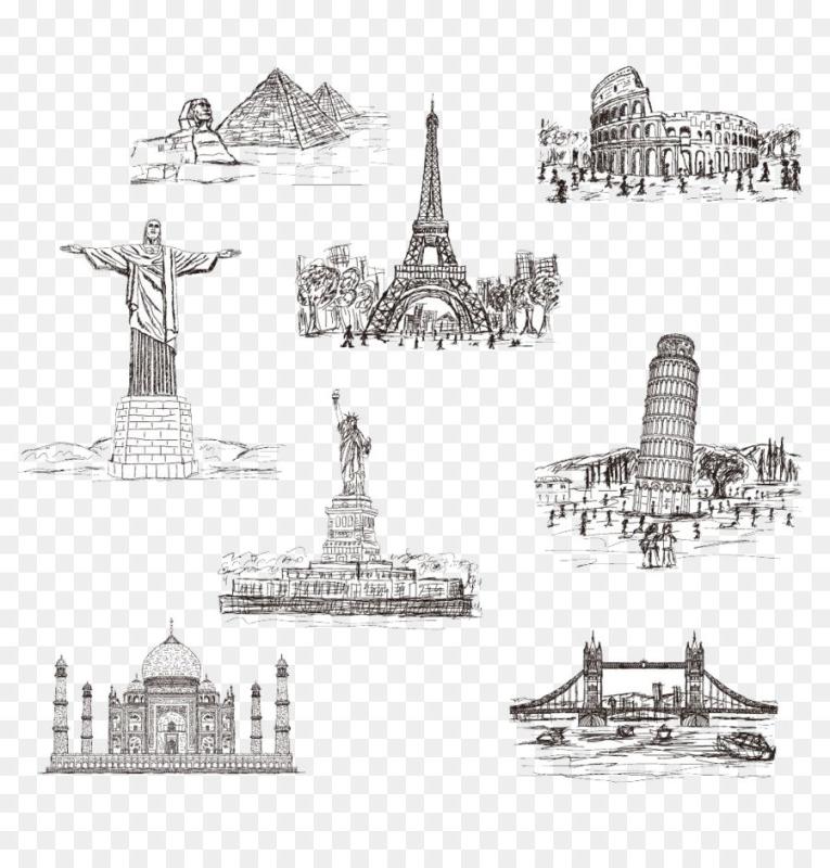 Москва черно белая Графика