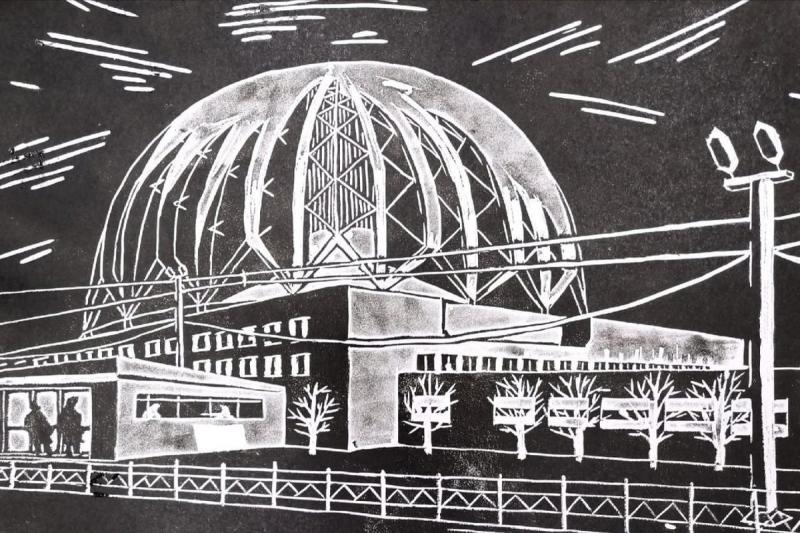 Достопримечательности Екатеринбурга рисунок