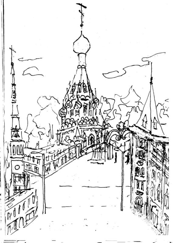 Мост гуашью Саратов