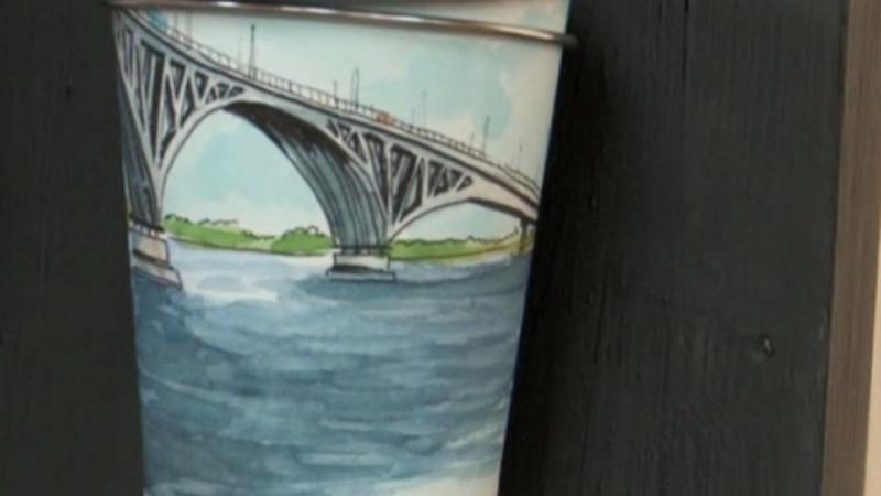 Саратовский мост через Волгу