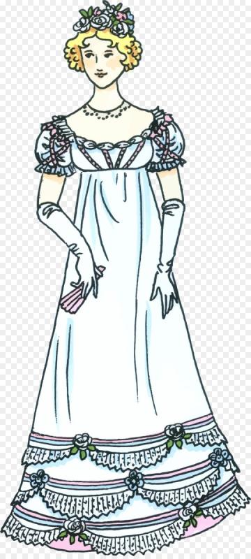 Древняя одежда рисунок73