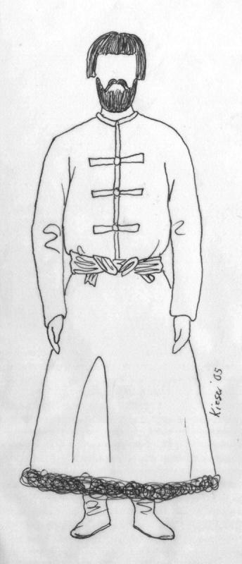 Костюм в стиле Ампир эскизы