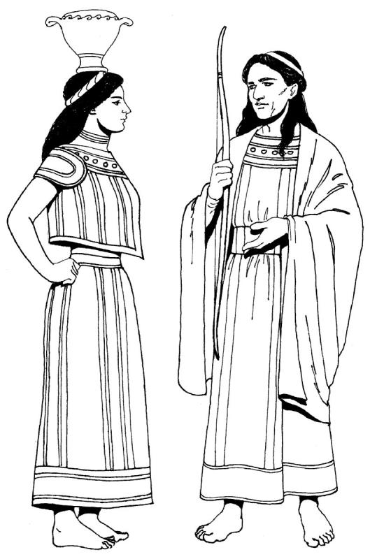 Костюм эпохи Возрождения Испания чб