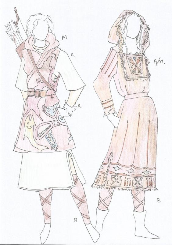 Костюм древней Греции