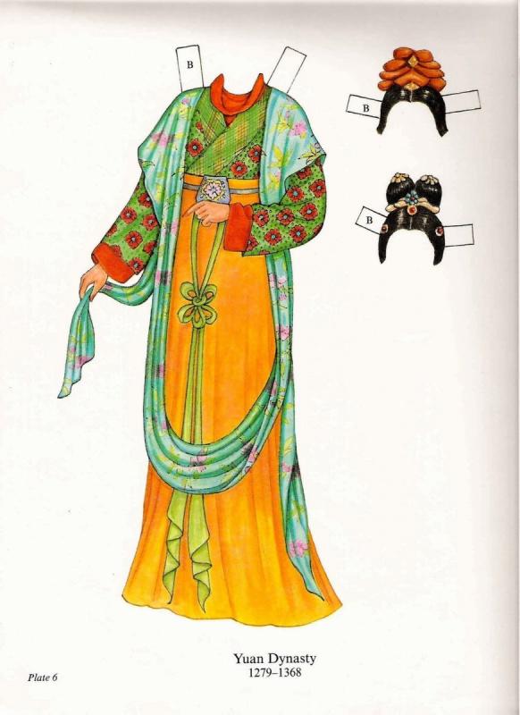 Кимоно простолюдина в 17 в Япония