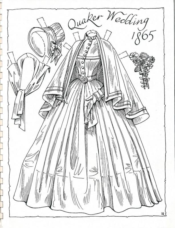 Платье 19 века рисунок