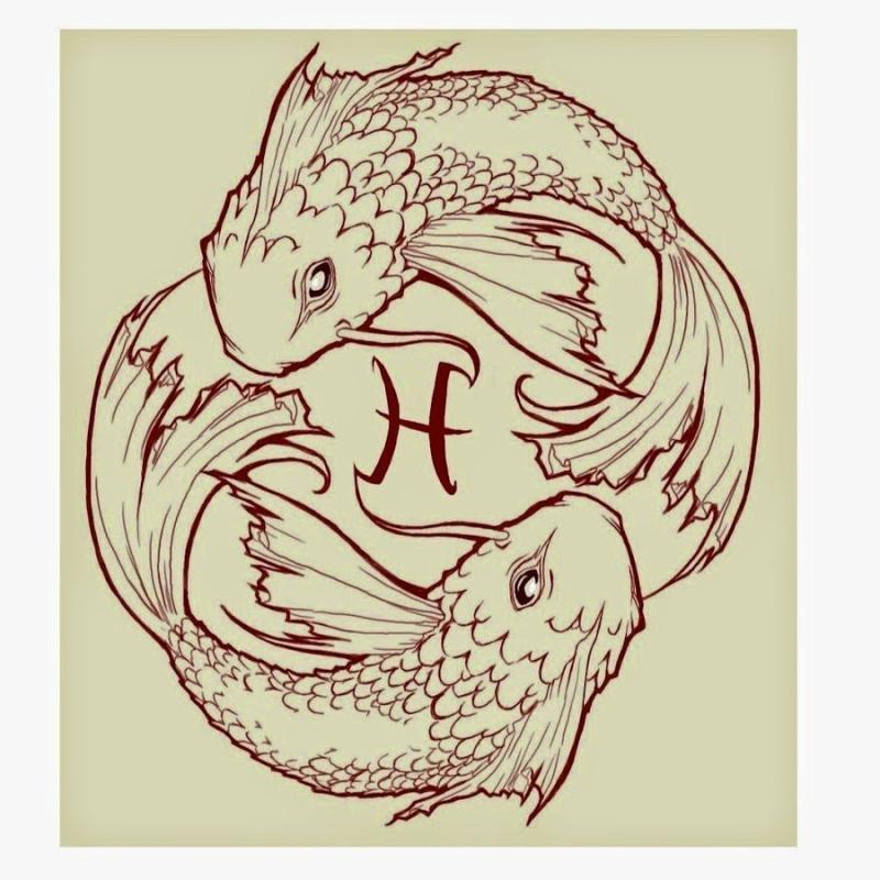 Тату Золотая рыбка