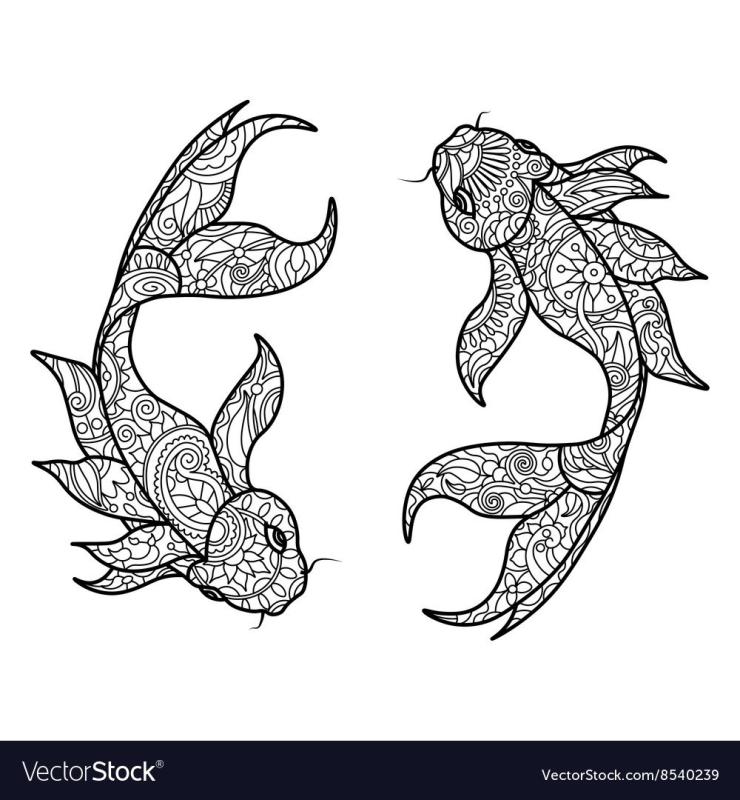 Тату маленькая рыбка