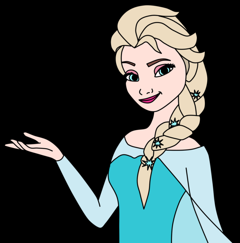 Эльза рисунок
