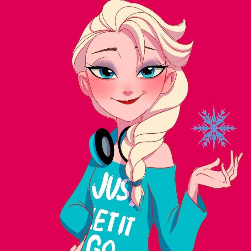 Эльза Холодное сердце раскраска