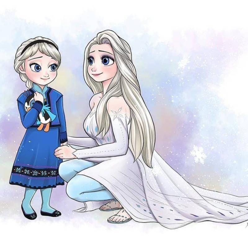 Эльза Холодное сердце Стикеры