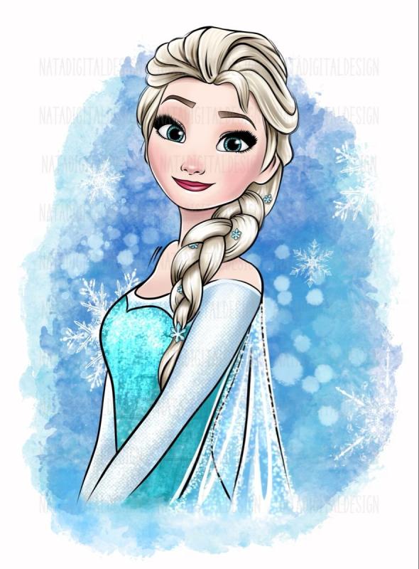 Эльза рисунок