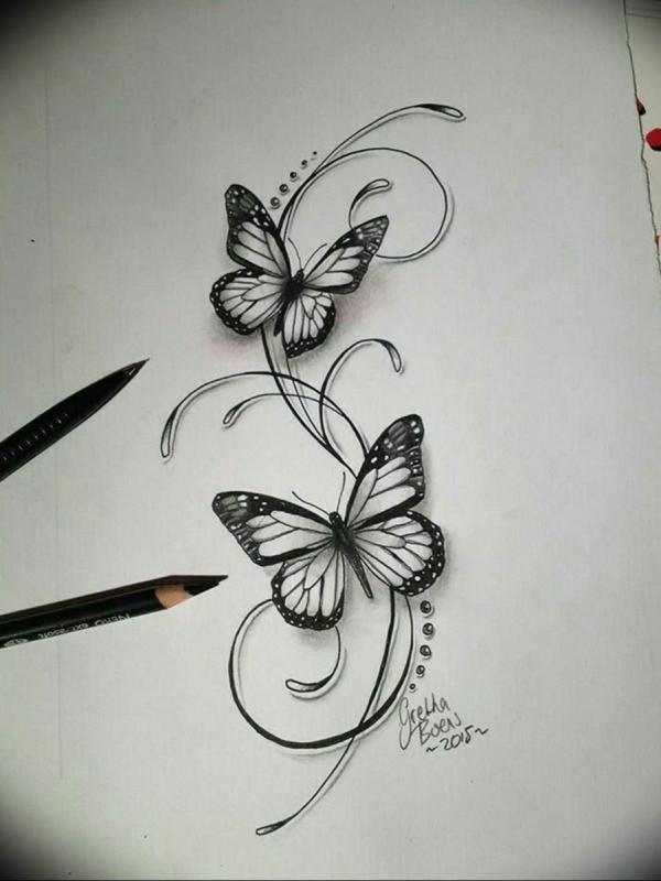 Эскиз тату с баночкамми