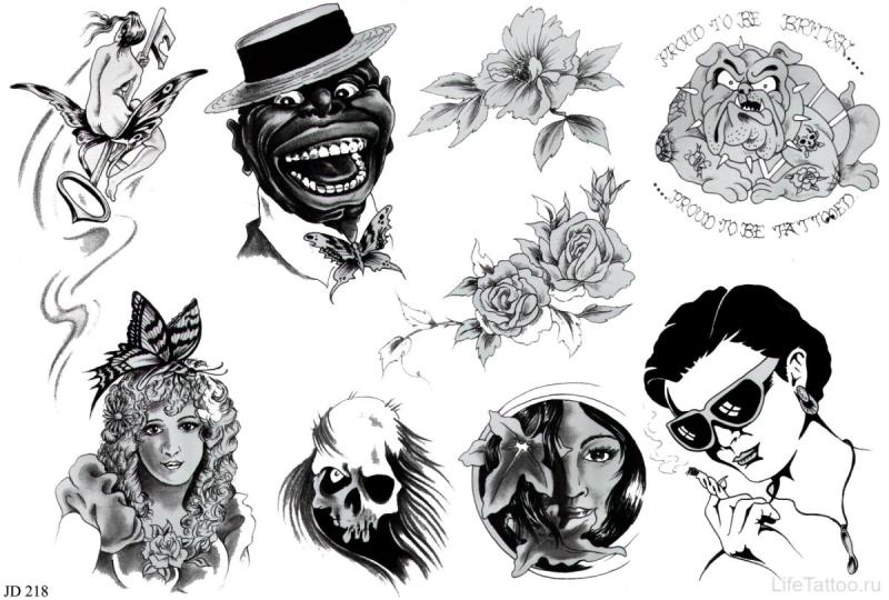 Тату эскизы модные