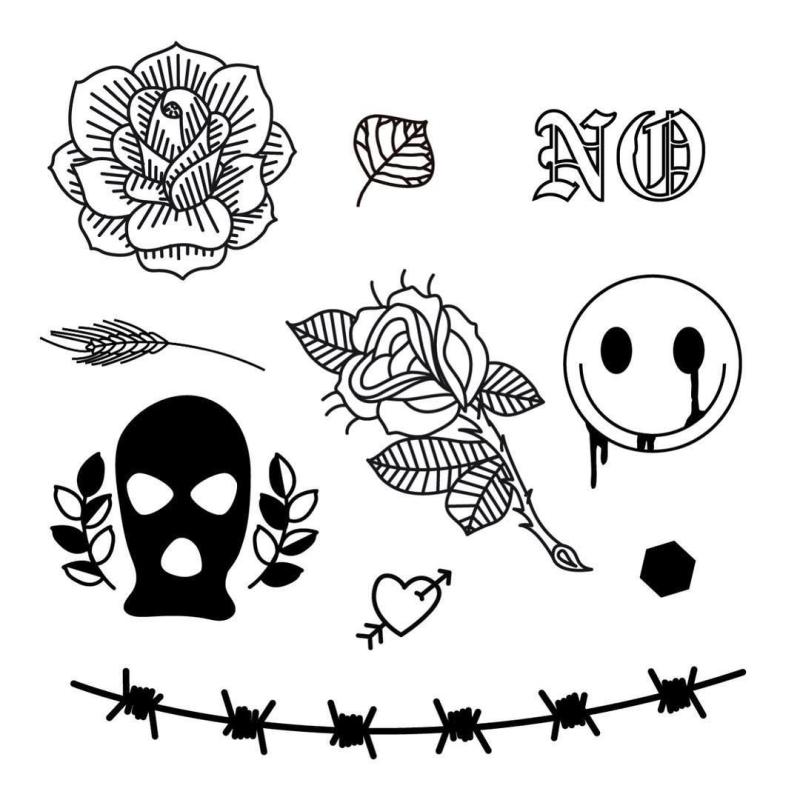 Эскизы маленьких татуировок