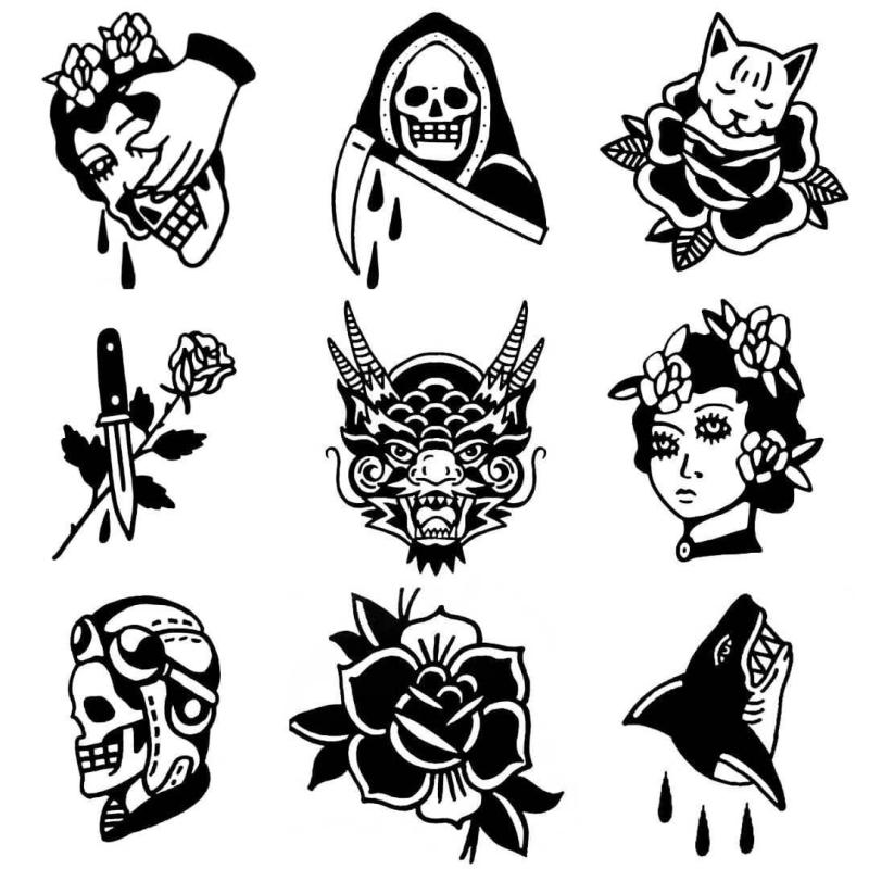 Тату эскизы
