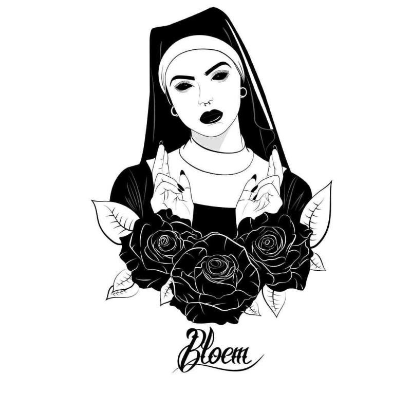 Эскизы монашек