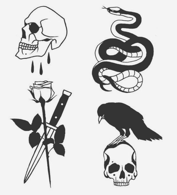 Эскизы тату небольшого размера