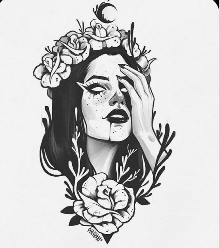 Тату эскизы