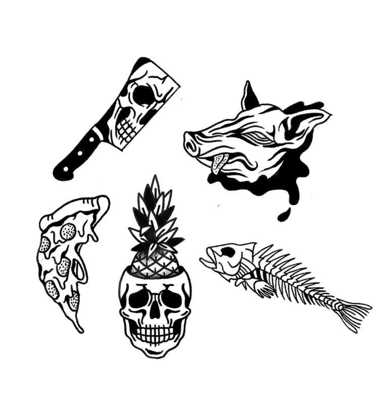 Традиционные тату эскизы