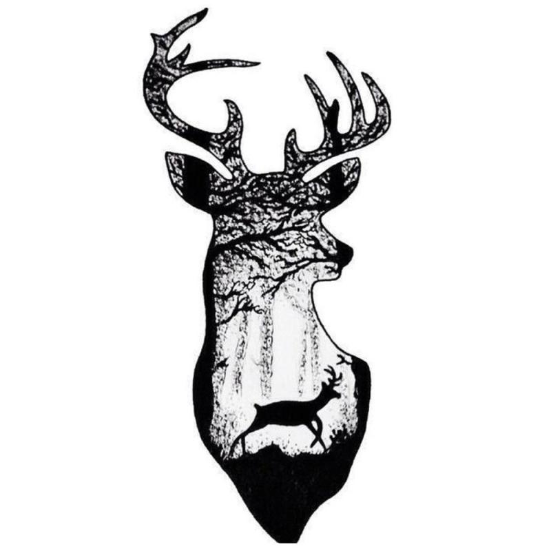 Тату эскизы черно белые