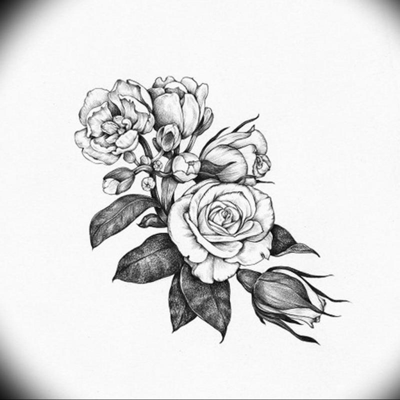 Эскизы цветов