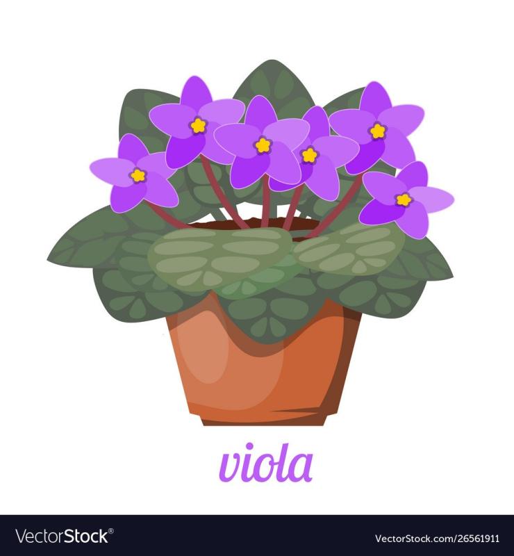 Цветок в горшке раскраска для детей