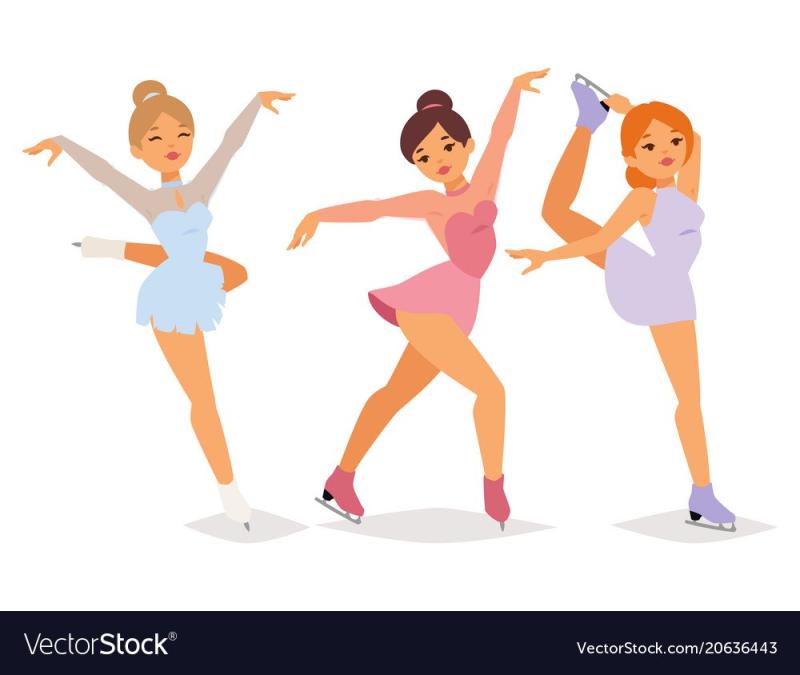 Мультяшные фигуристки