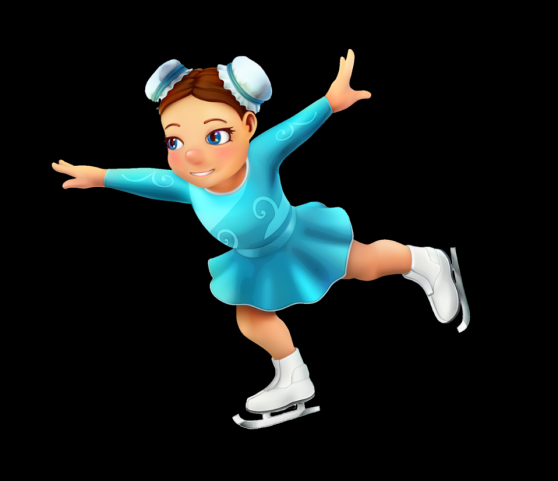 Фигуристы мальчики вектор