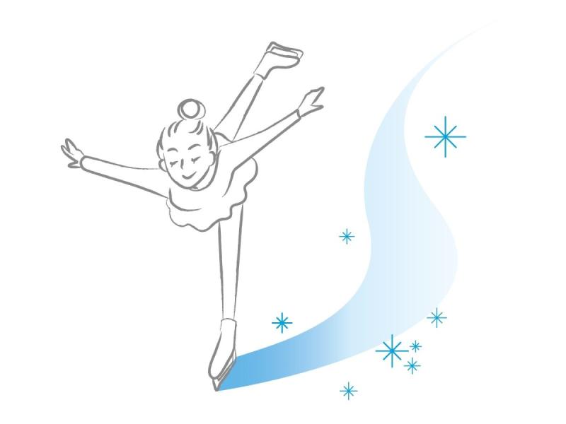 Фигурное катание вектор